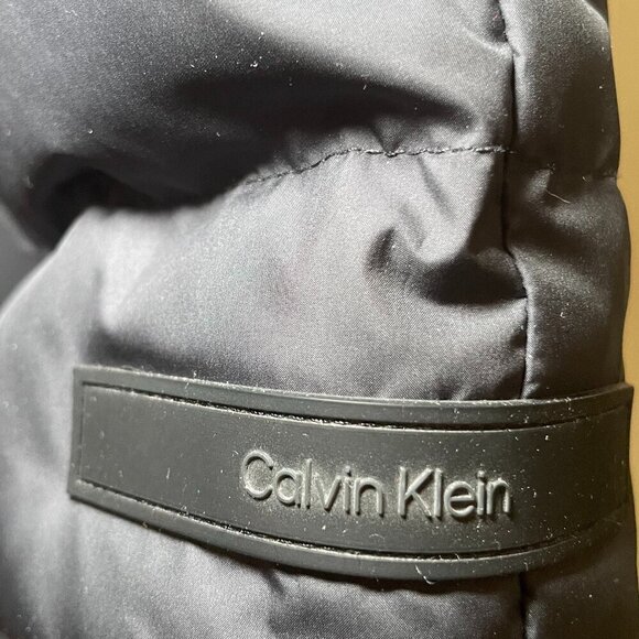 Calvin Klein Long Down Puffer Jacket sz XS - Picture 3 of 15